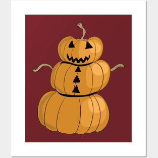 Pumpkin Man Posters and Art